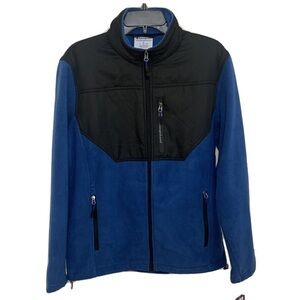 New Mens Champion Arctic Fleece Jacket Blue & Black